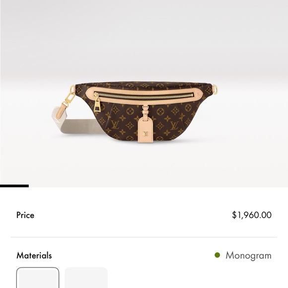 Louis Vuitton High Rise Bum Bag NWT - Picture 5 of 6